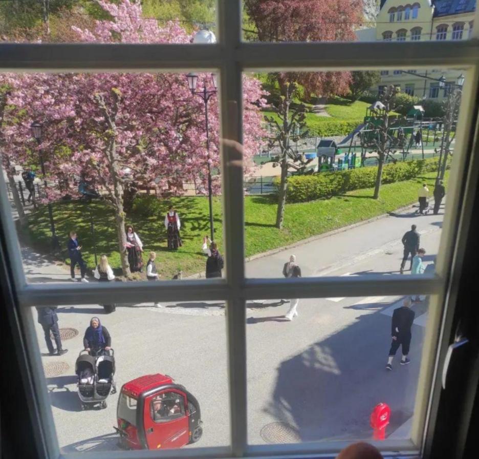 Family Friendly Apartment By The Park In The Very Center Of Олесунн Экстерьер фото